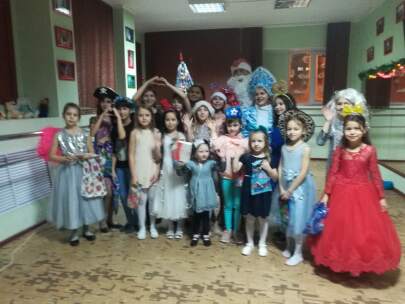 Новогодний праздник в центре 