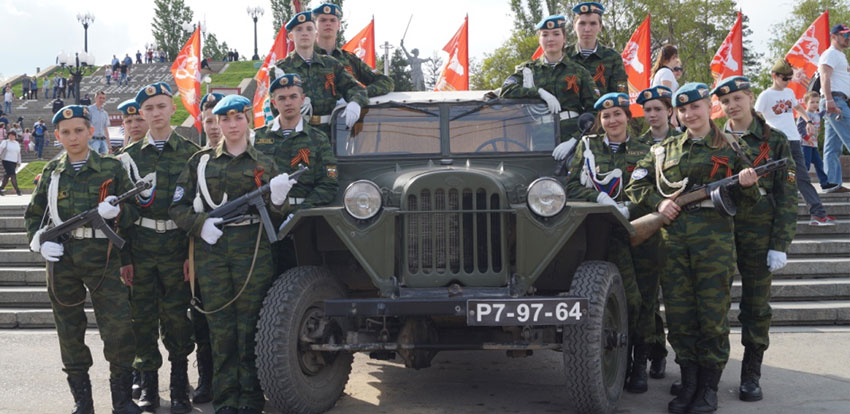 День Победы ВПК «ГЕФЕСТ» из Кумертау встретил в городе – герое Сталинград